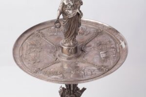 French Silver figural Centerpiece. Christofle — image 2