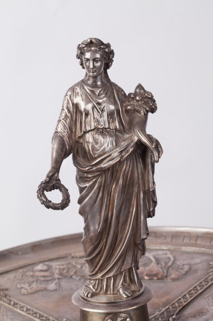 French Silver figural Centerpiece. Christofle — image 3