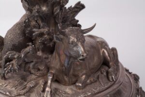 French Silver figural Centerpiece. Christofle — image 4