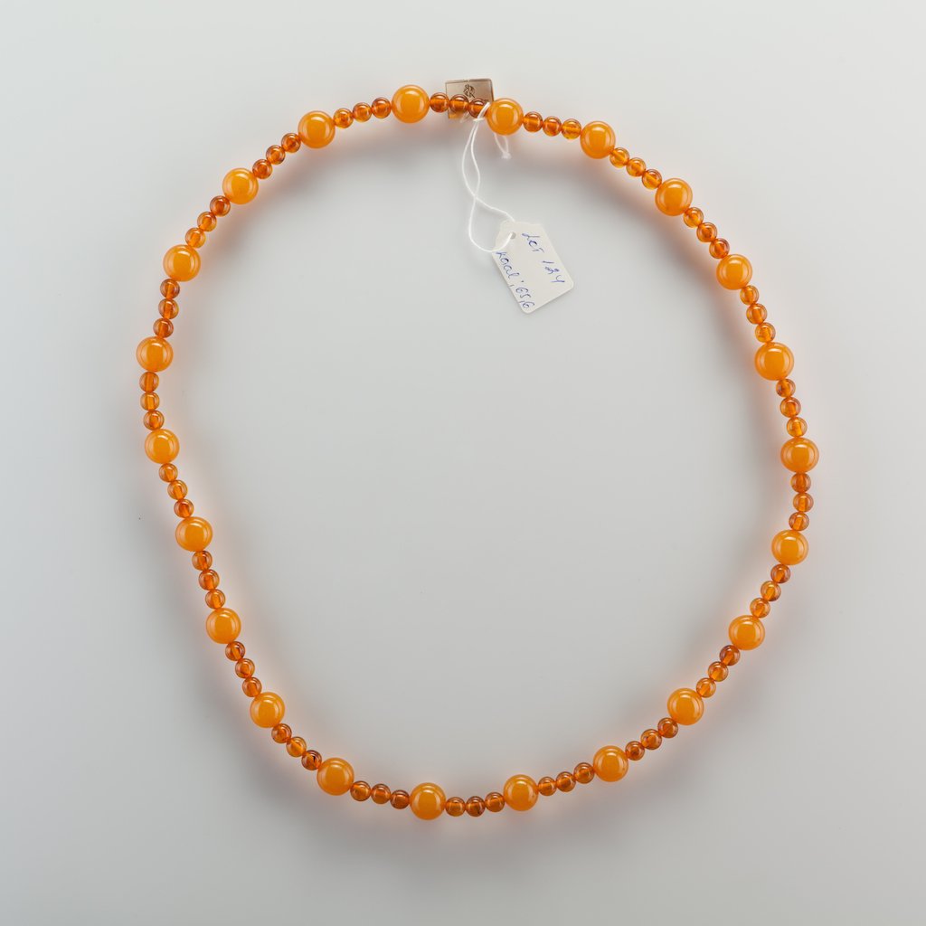 Natural Baltic Amber necklace. — image 3