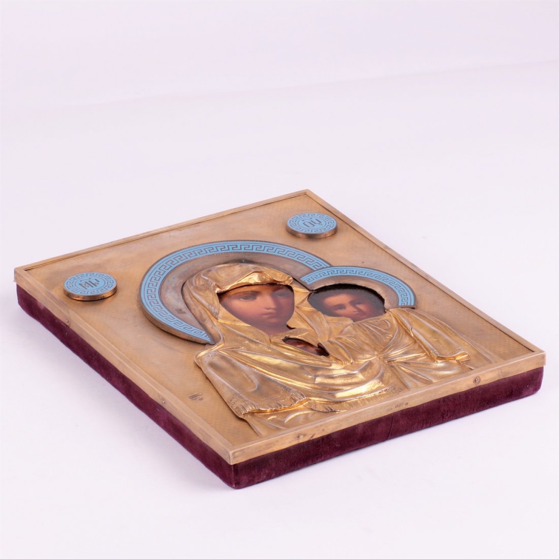 Russian icon of Mother of God of Kazan. Galkin brothers — image 7