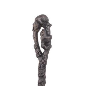 Silver cast tea-holder spoon "Bears" — image 3