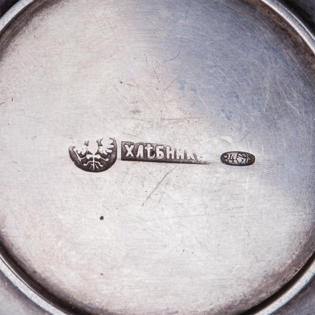 Unusual Art Nouveau kovsh, Khlebnikov — image 6