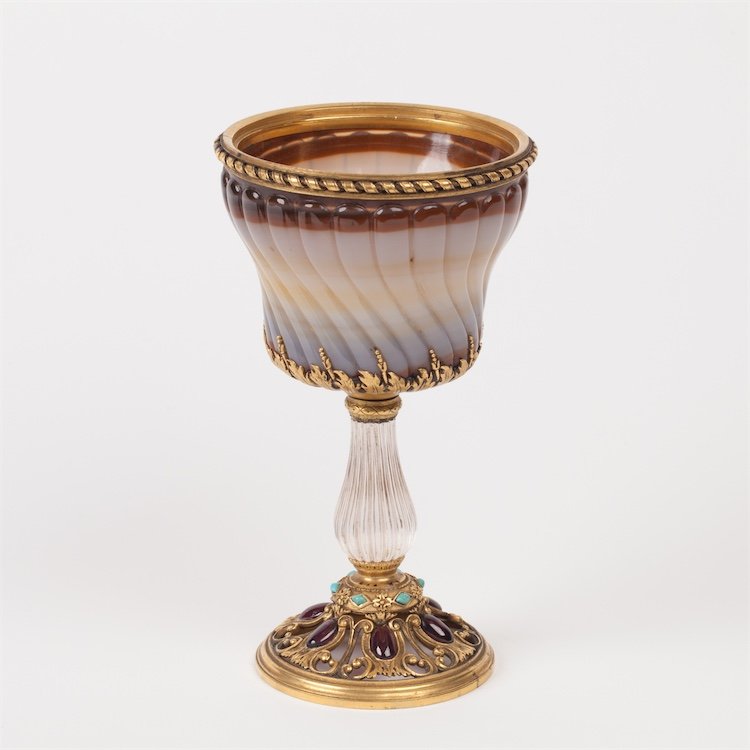 A glass of agate of master Berquin-Varangoz. — image 1