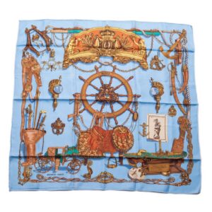 Hermes "Musée" silk scarf, Author Philippe Ledoux. 2009 — image 1