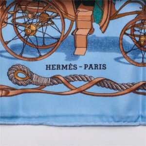 Hermes "Musée" silk scarf, Author Philippe Ledoux. 2009 — image 2