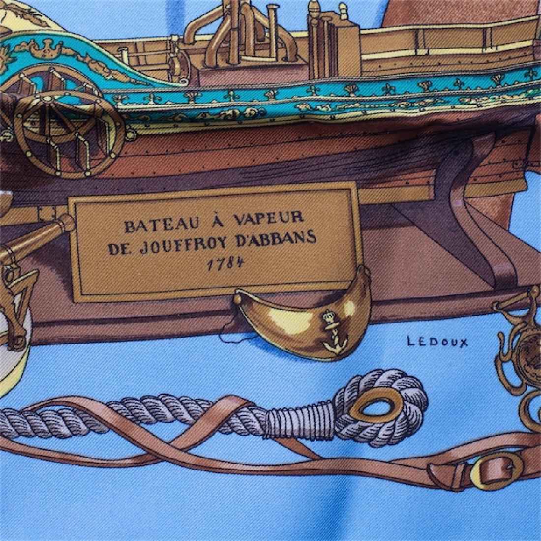 Hermes "Musée" silk scarf, Author Philippe Ledoux. 2009 — image 3