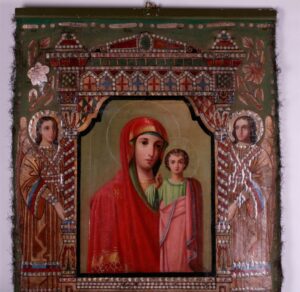 Russian gonfalon (icon for ceremonial action). — image 2