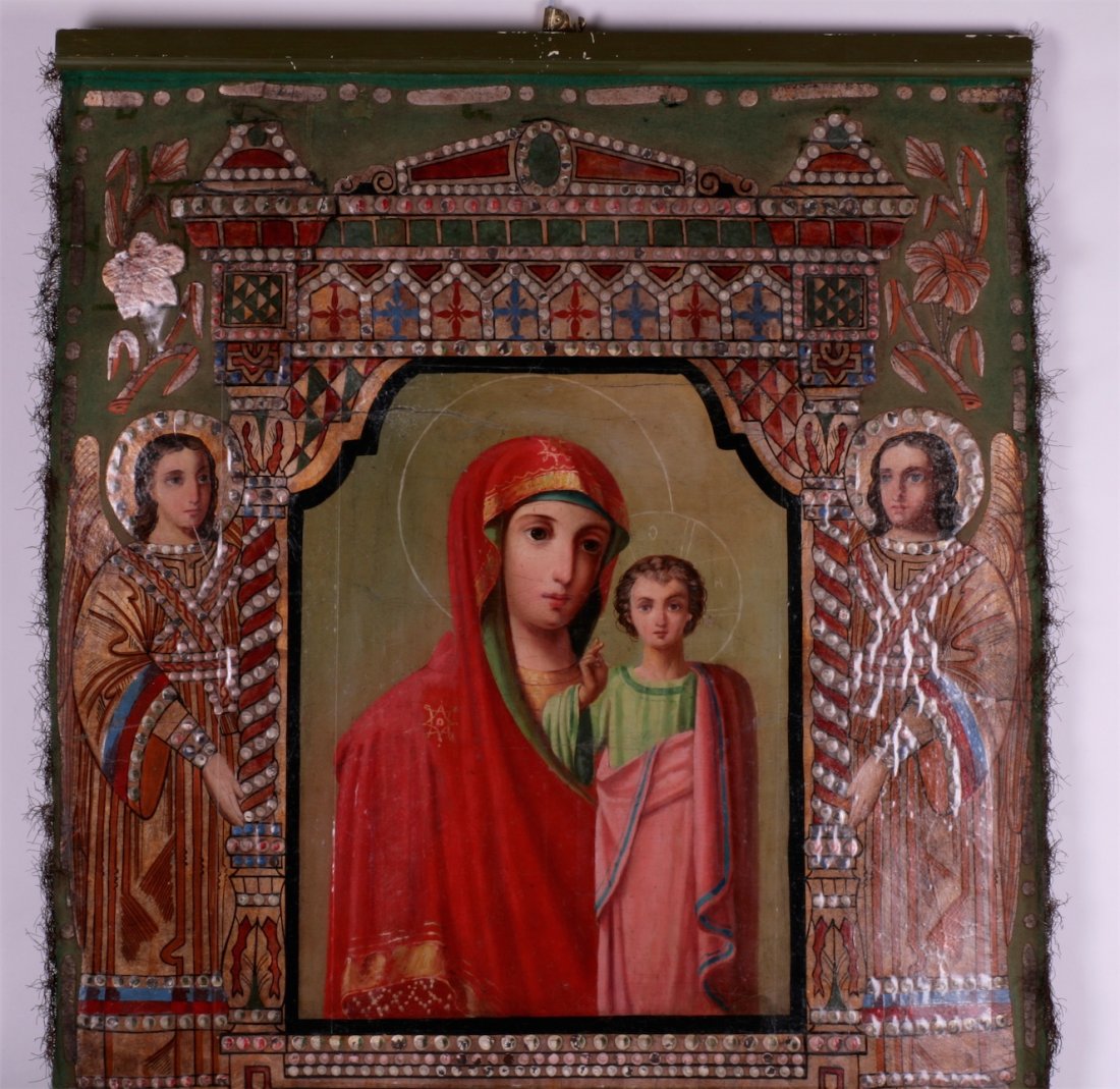 Russian gonfalon (icon for ceremonial action). — image 2