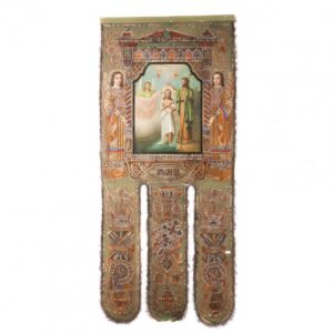 Russian gonfalon (icon for ceremonial action). — image 5