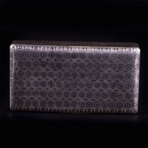 Russian silver-gilt and niello travel cigar box — image 2
