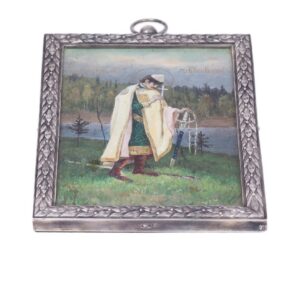 Unusual Russian icon of Saint Boris — image 6