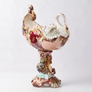 An Eichwald majolica centerpiece. — image 2
