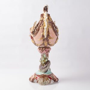 An Eichwald majolica centerpiece. — image 6