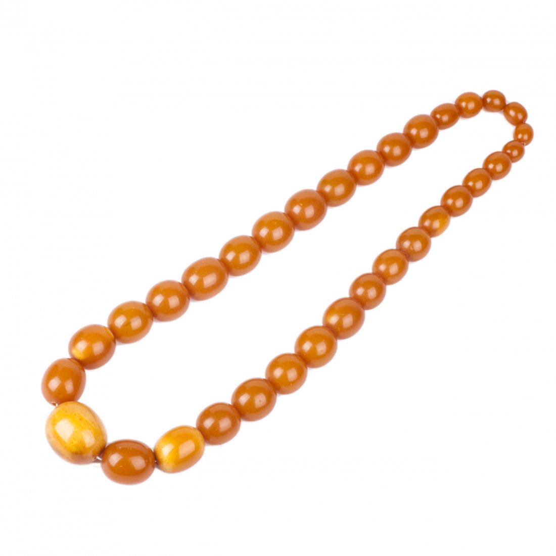Antique amber necklace — image 1