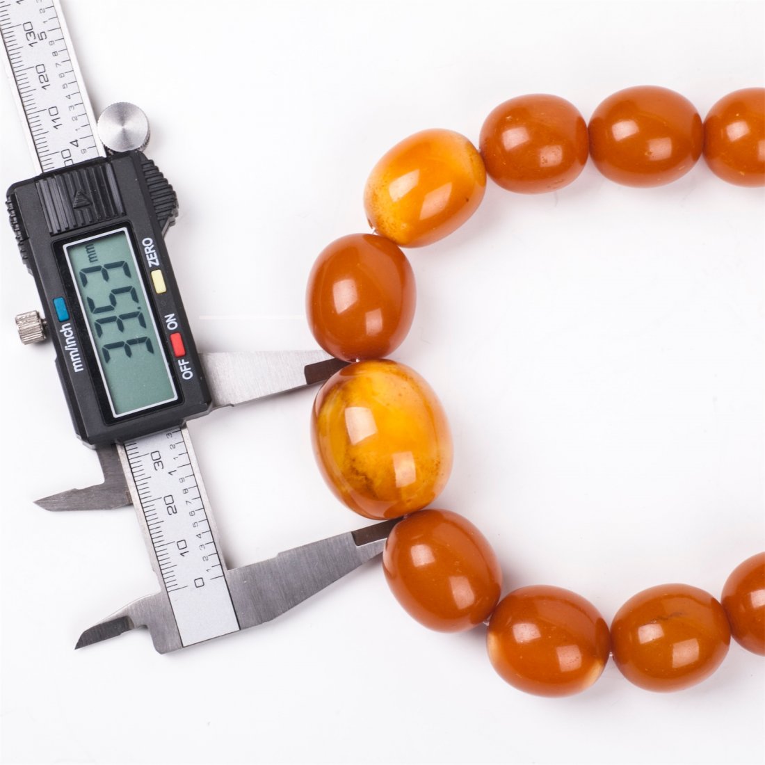 Antique amber necklace — image 3