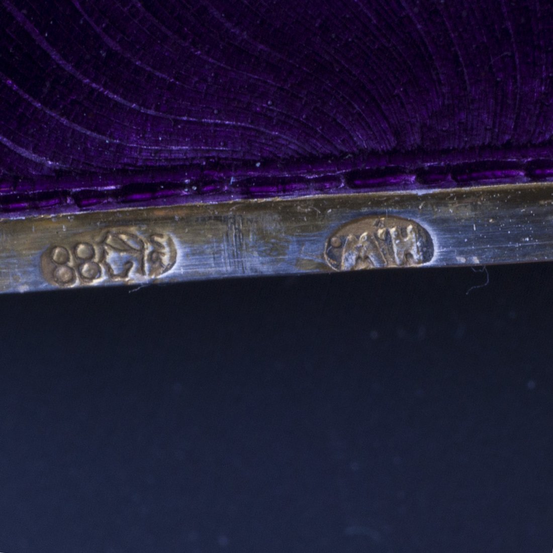 Faberge silver and guilloche enamel match-box — image 4