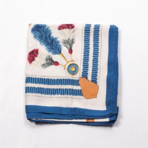 Hermes "Panache & Fantaisie" silk scarf, Hugo Grygkar. — image 2