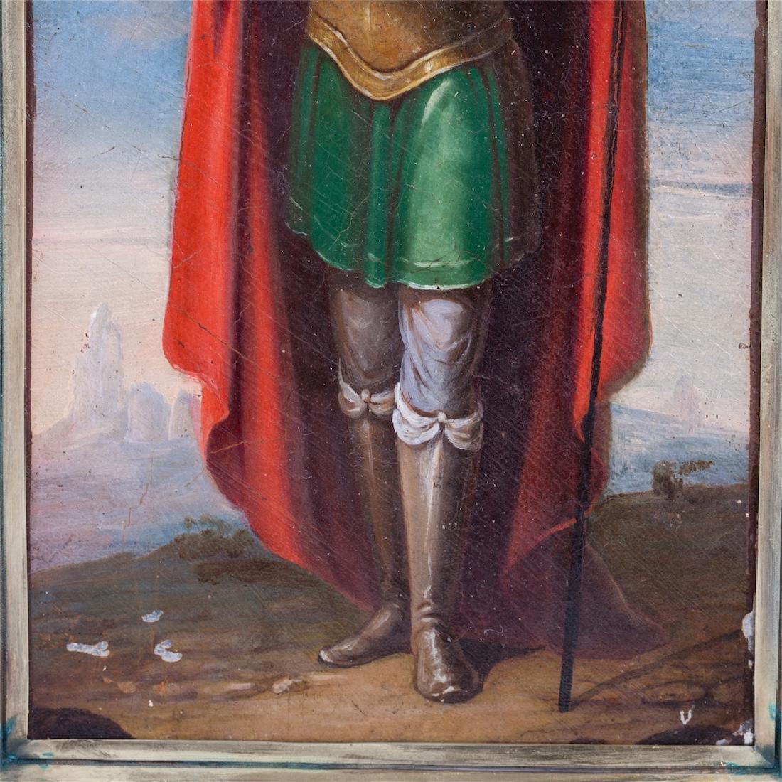 P.Ovchinnikov icon of Saint Dimitriy Solunskiy — image 3