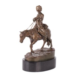 Russian bronze "Cossack of Malorossiya" by M.Wolf — image 1