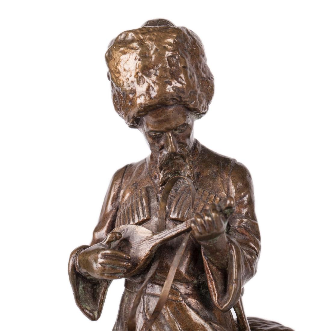 Russian bronze "Cossack of Malorossiya" by M.Wolf — image 3