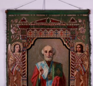 Russian gonfalon (icon for ceremonial action). — image 2