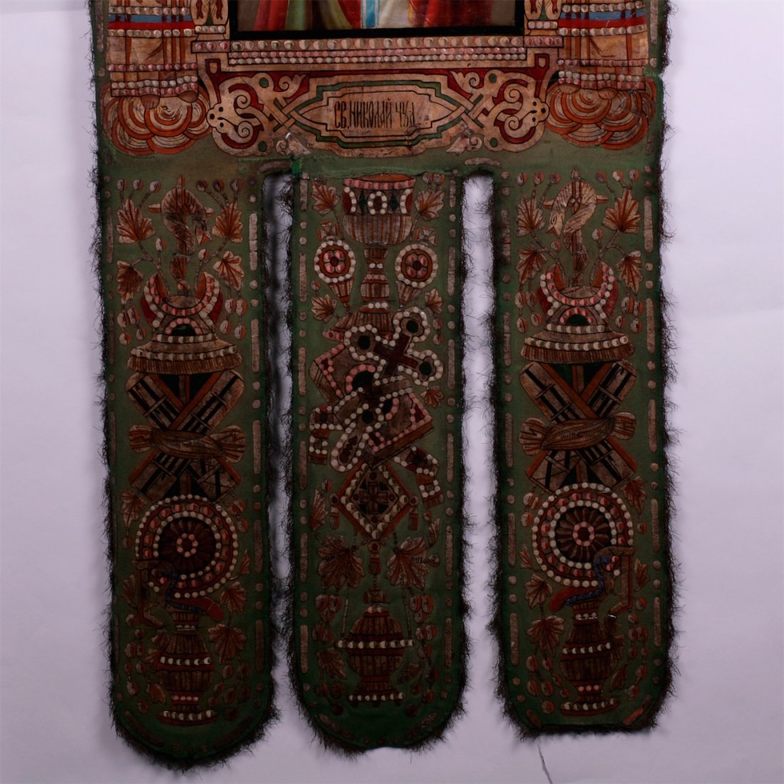 Russian gonfalon (icon for ceremonial action). — image 3