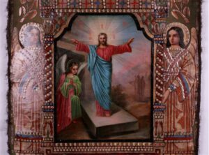 Russian gonfalon (icon for ceremonial action). — image 7