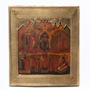 Russian Icon Pokrov of Mother of God — image 1