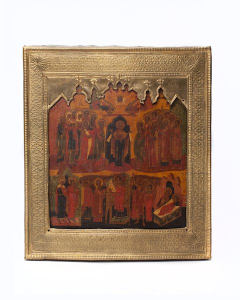 Russian Icon Pokrov of Mother of God — image 1