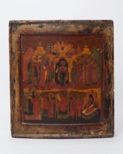 Russian Icon Pokrov of Mother of God — image 2
