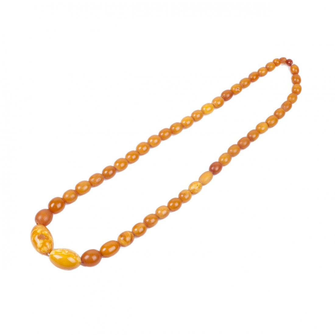 Antique amber necklace — image 1