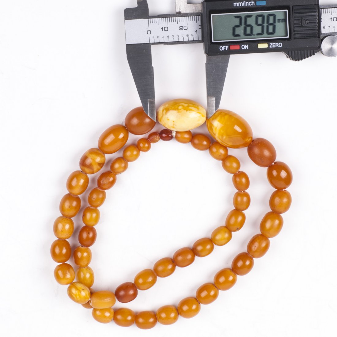 Antique amber necklace — image 2
