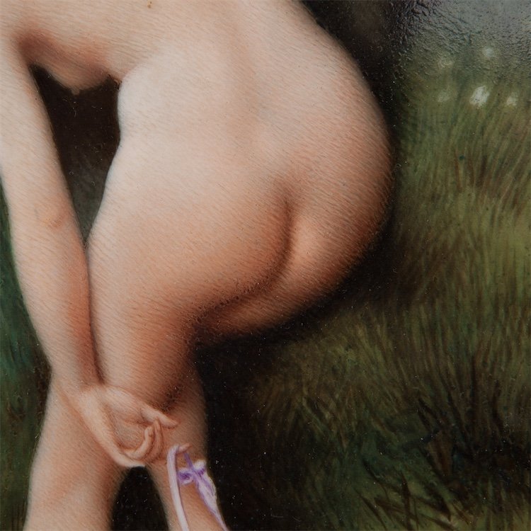 Handpainting on porcelain "Diana". — image 4