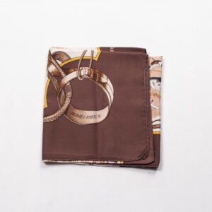 Rare Hermes "Meutes" silk scarf,Author Philippe — image 2