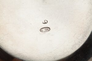 Russian cup with a coin-grip. Workshop of A. Bragin. — image 5