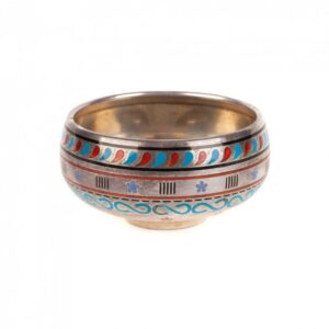 Silver salt cellar. I.P. Khlebnikov manufactory. 1871. — image 2