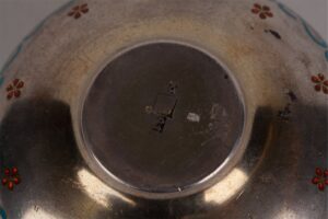 Silver salt cellar. I.P. Khlebnikov manufactory. 1871. — image 5
