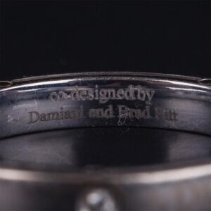 Gold wedding ring Co-designed by Damiani and Brad Pitt — image 2