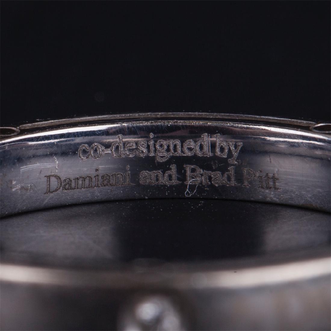 Gold wedding ring Co-designed by Damiani and Brad Pitt — image 2