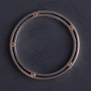 Gold wedding ring Co-designed by Damiani and Brad Pitt — image 4