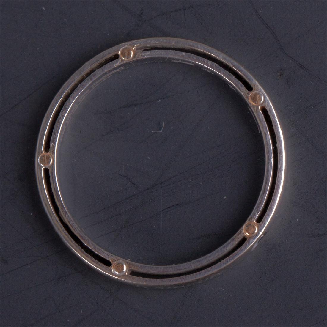 Gold wedding ring Co-designed by Damiani and Brad Pitt — image 4