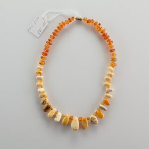 Natural Baltic Amber necklace,mixed stones. — image 1