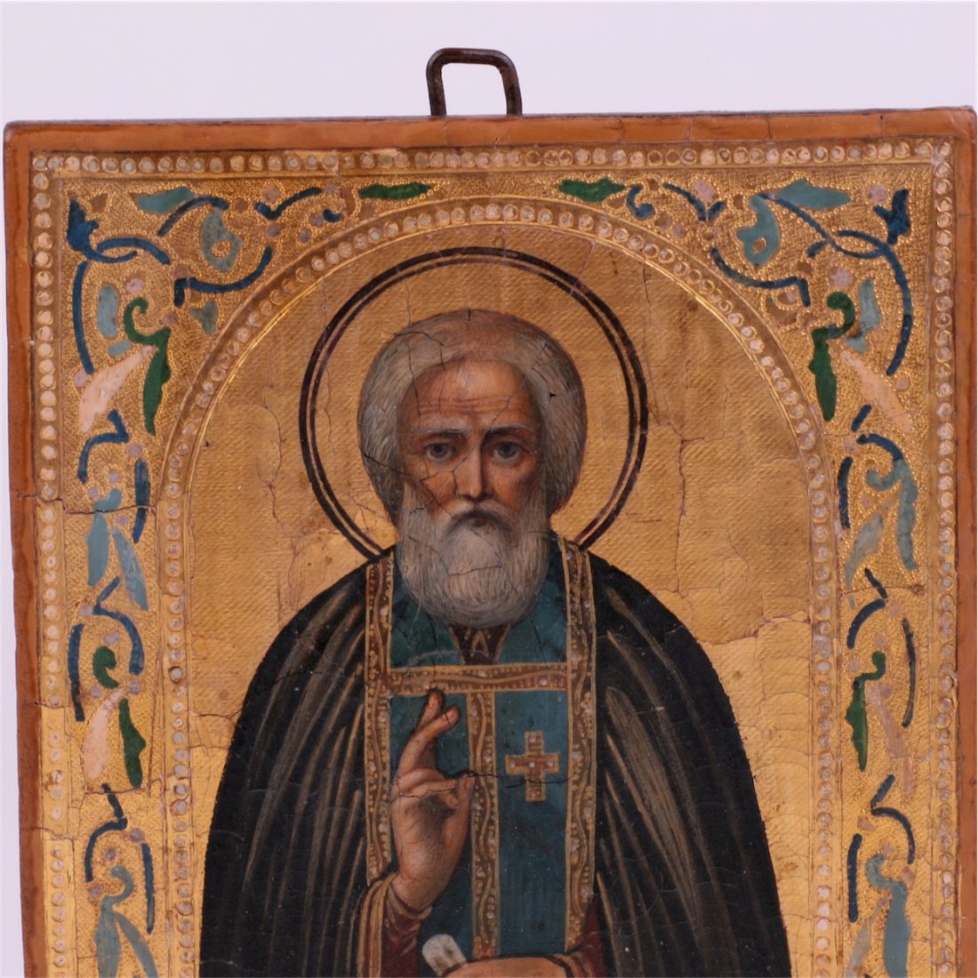 Russian Icon of Saint Sergiy of Radonezh. — image 2