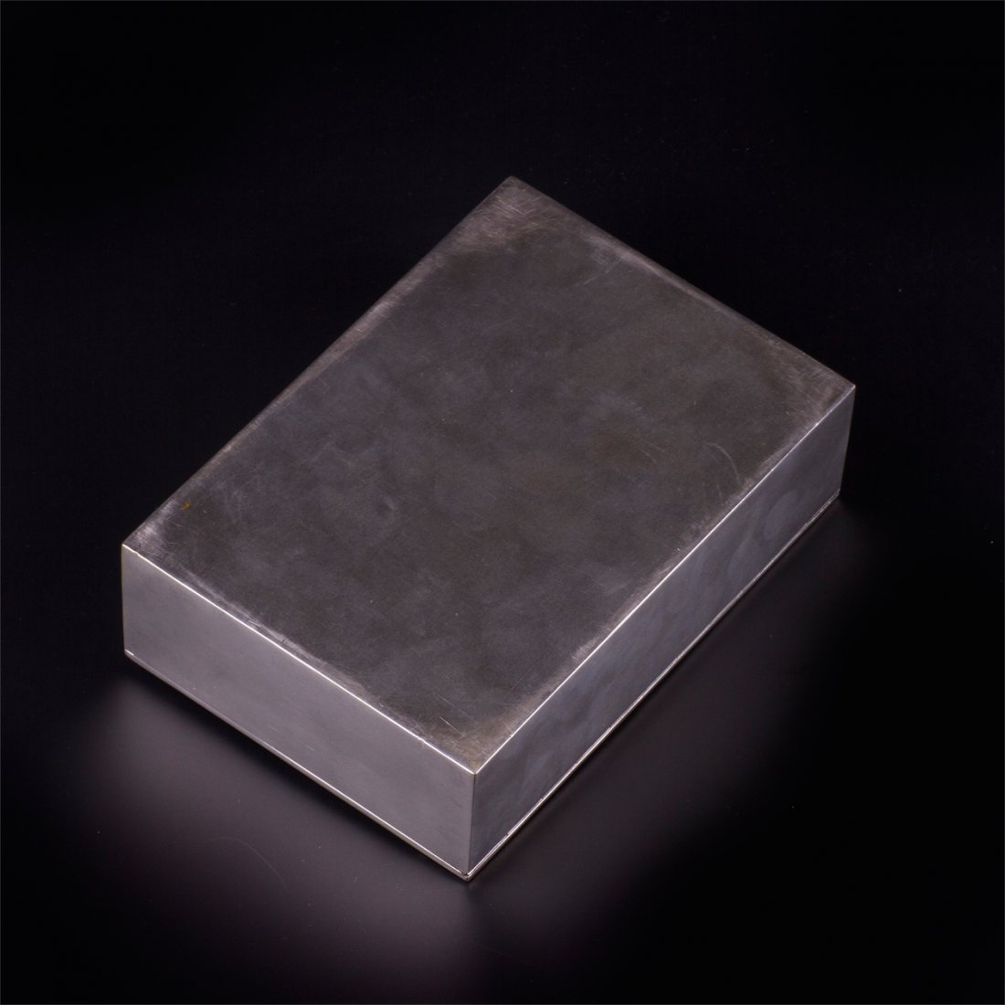 Russian style silver-gilt cigar box with Bogatyr theme — image 4