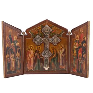 1830 Grand Russian triptych. Moscow — image 1