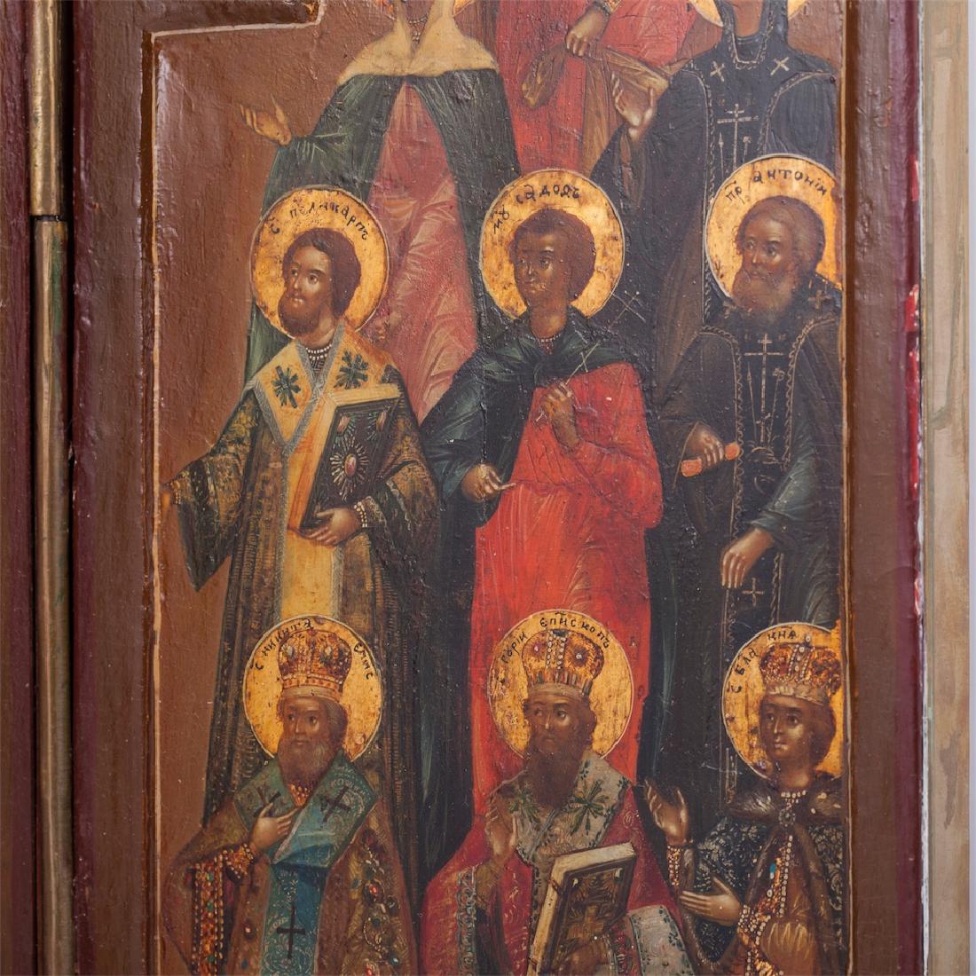 1830 Grand Russian triptych. Moscow — image 4