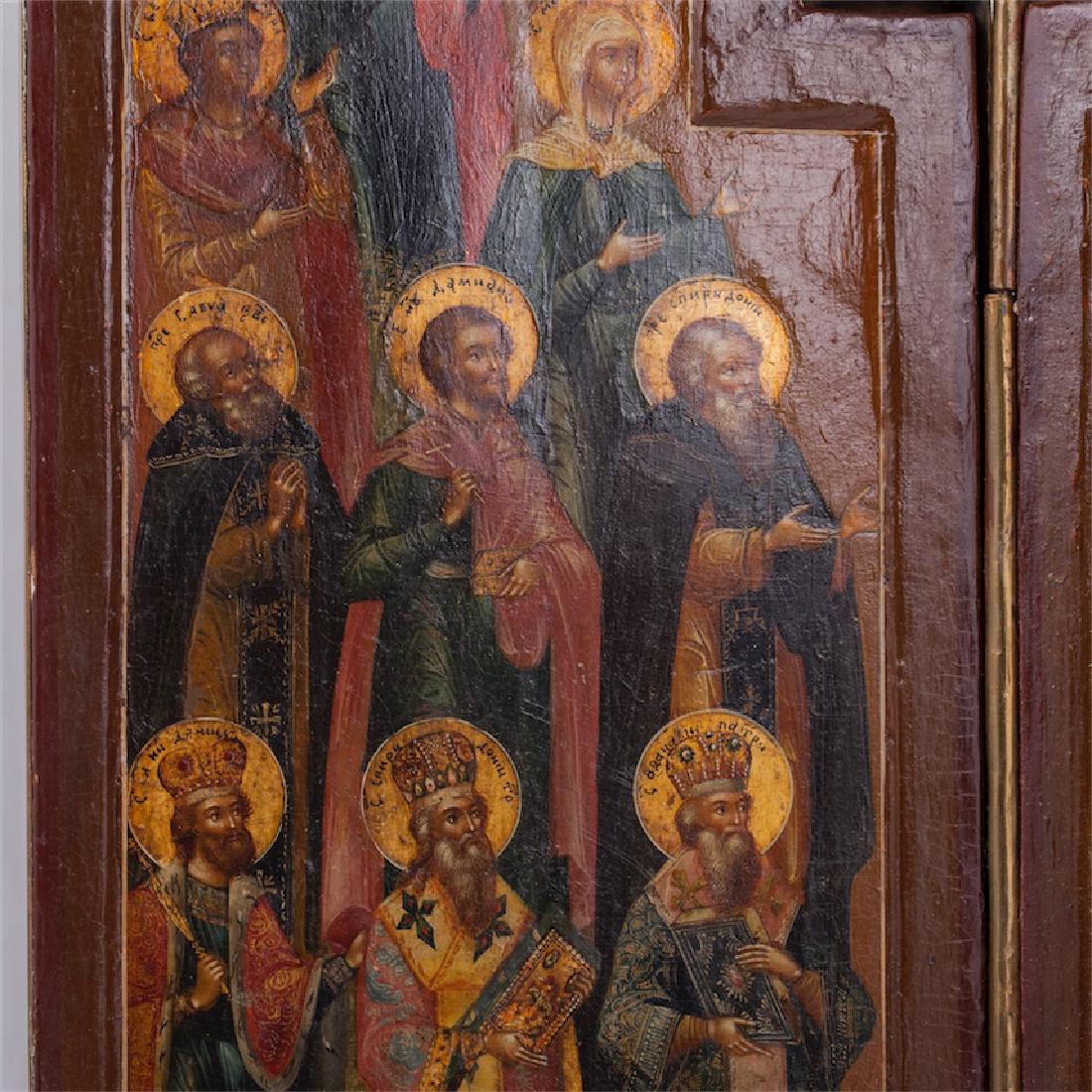 1830 Grand Russian triptych. Moscow — image 5