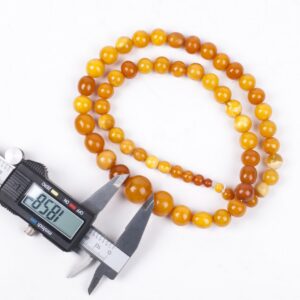 Antique amber necklace — image 2