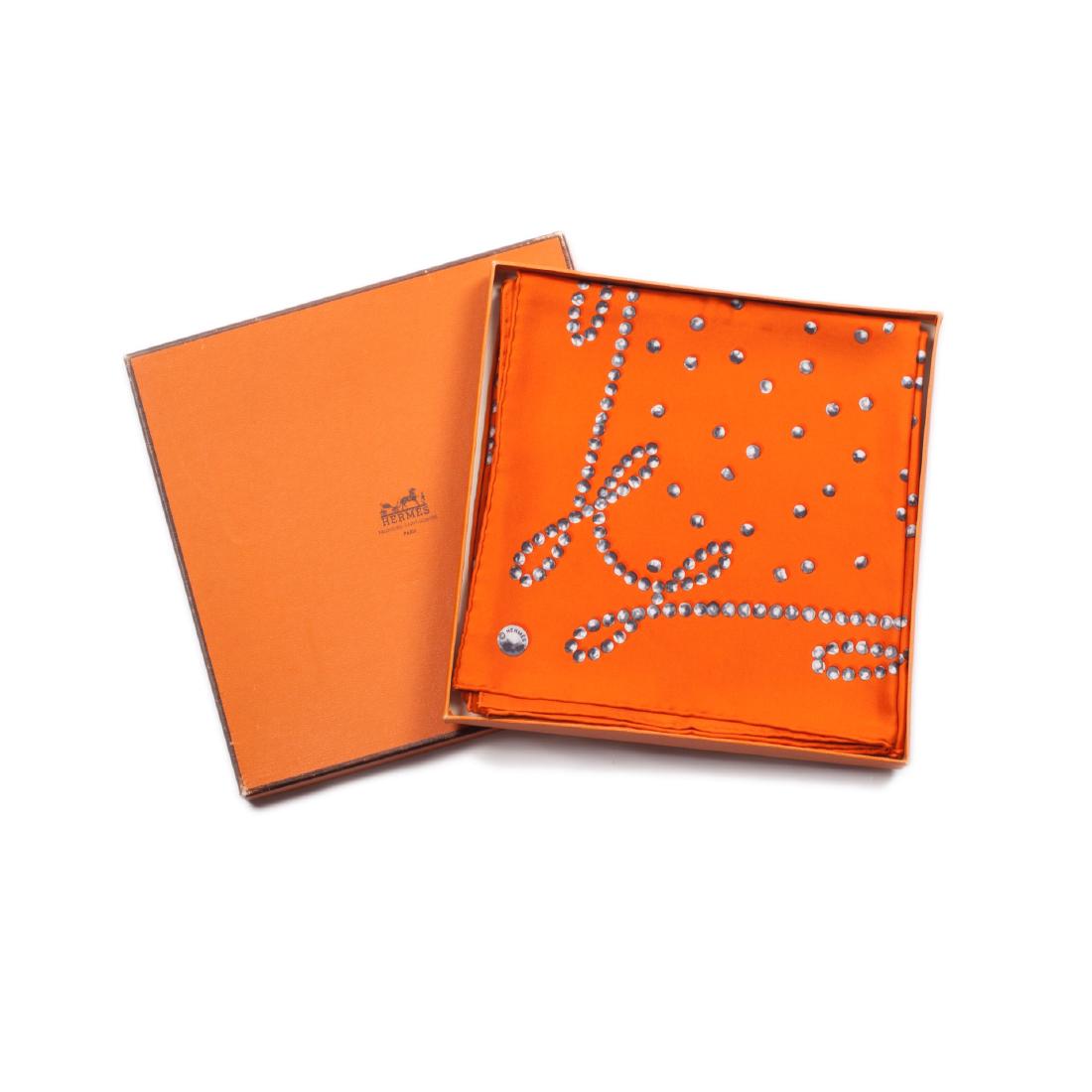 New Hermes "Cheval de légende" silk scarf, 2010 — image 1